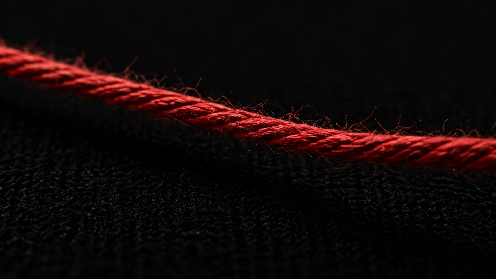 Red textile fibers expressing ongoing innovation